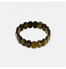 Браслет бронзит овал грань 10*14мм